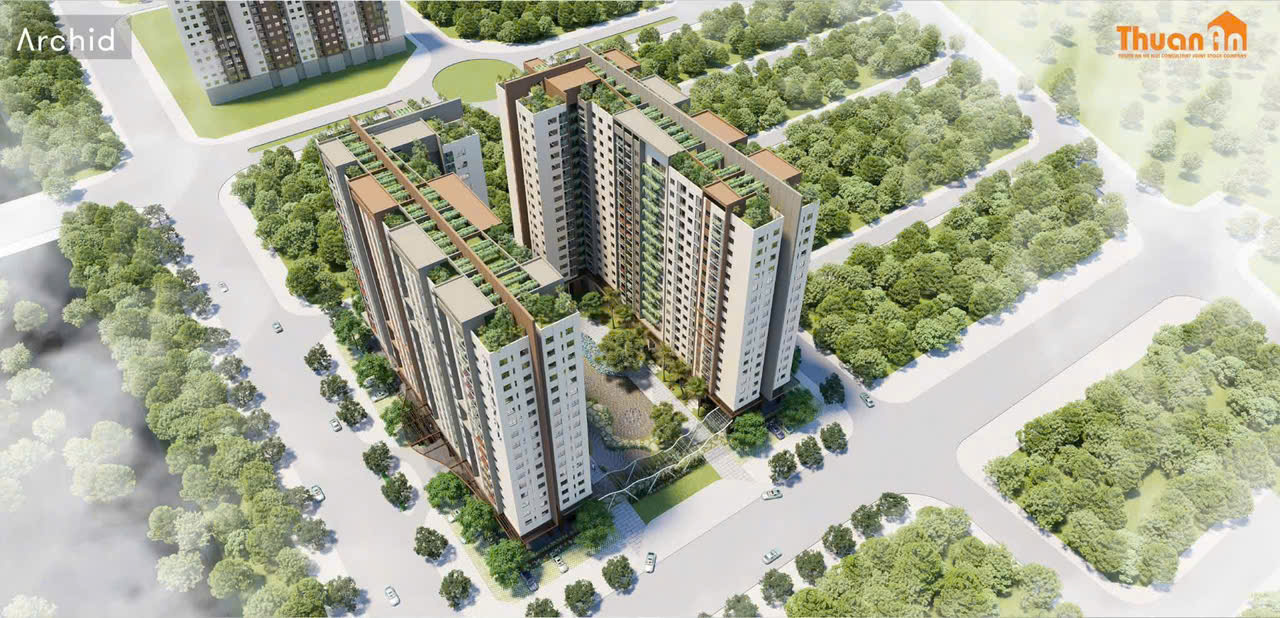 Phối cảnh tổng thể chung cư Cửa Tiền Luxury (nguồn: chủ đầu tư).