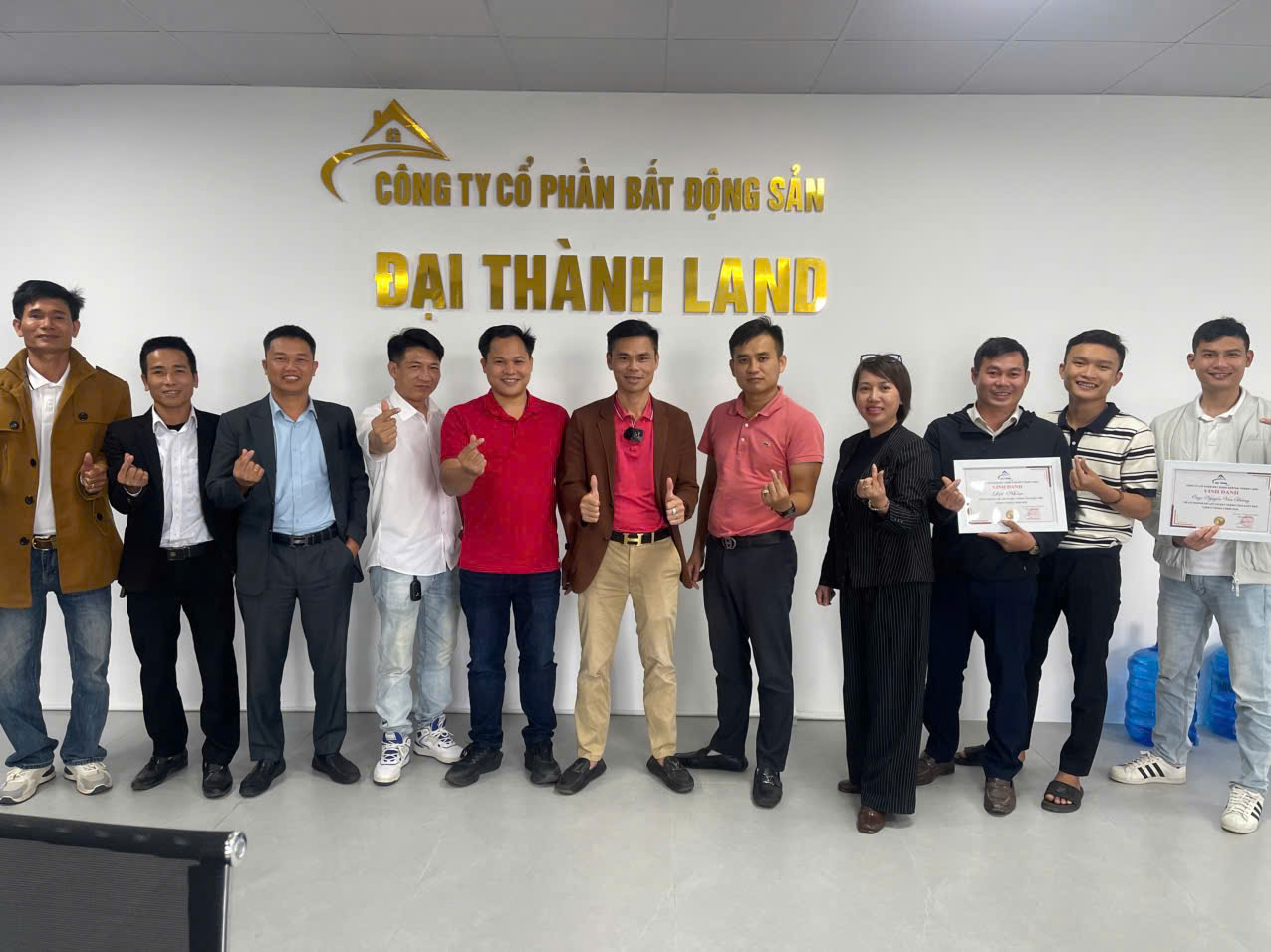 Đội ngũ Đại Thành Land cùng Hoàng Sỹ Sáng