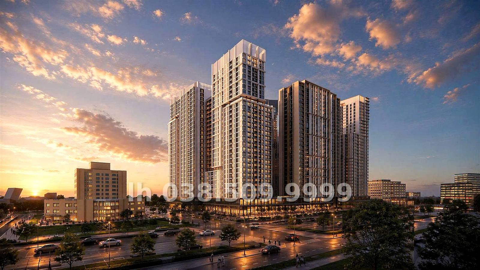 Phối cảnh tổng thể Sun Group Vinh