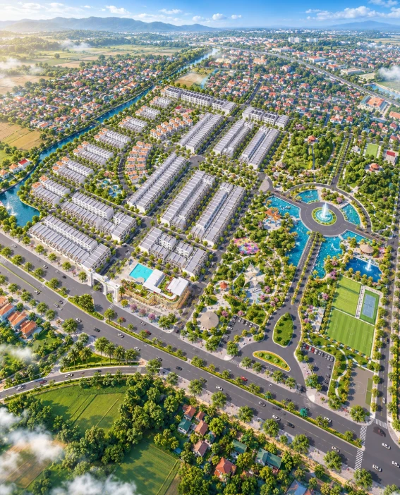 Park City Nam Đàn: vì sao đất lõi trung tâm xã Vạn An luôn được người Nam Đàn săn tìm?