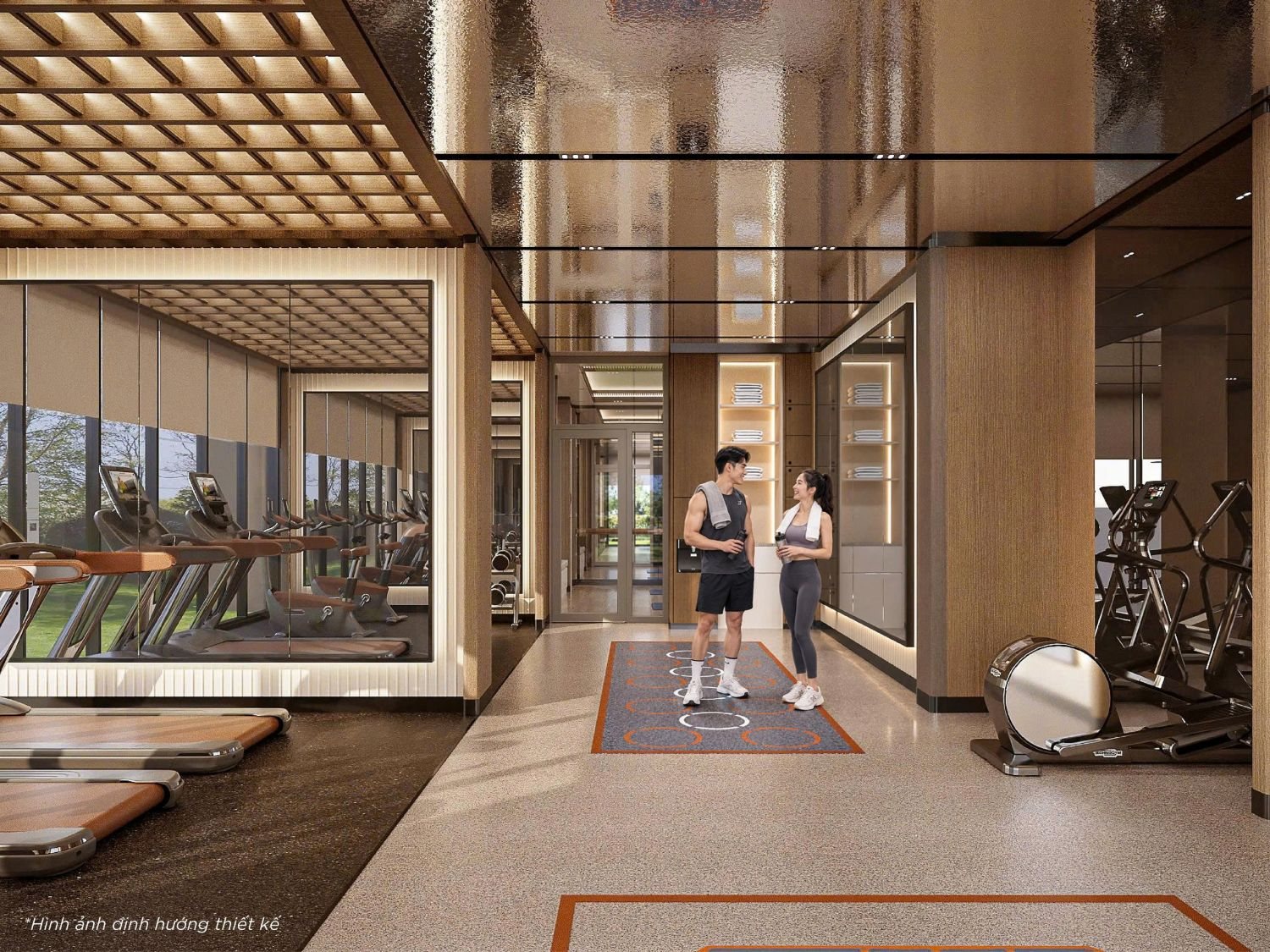 Phòng gym cư dân Sun Glory Residence TP Vinh