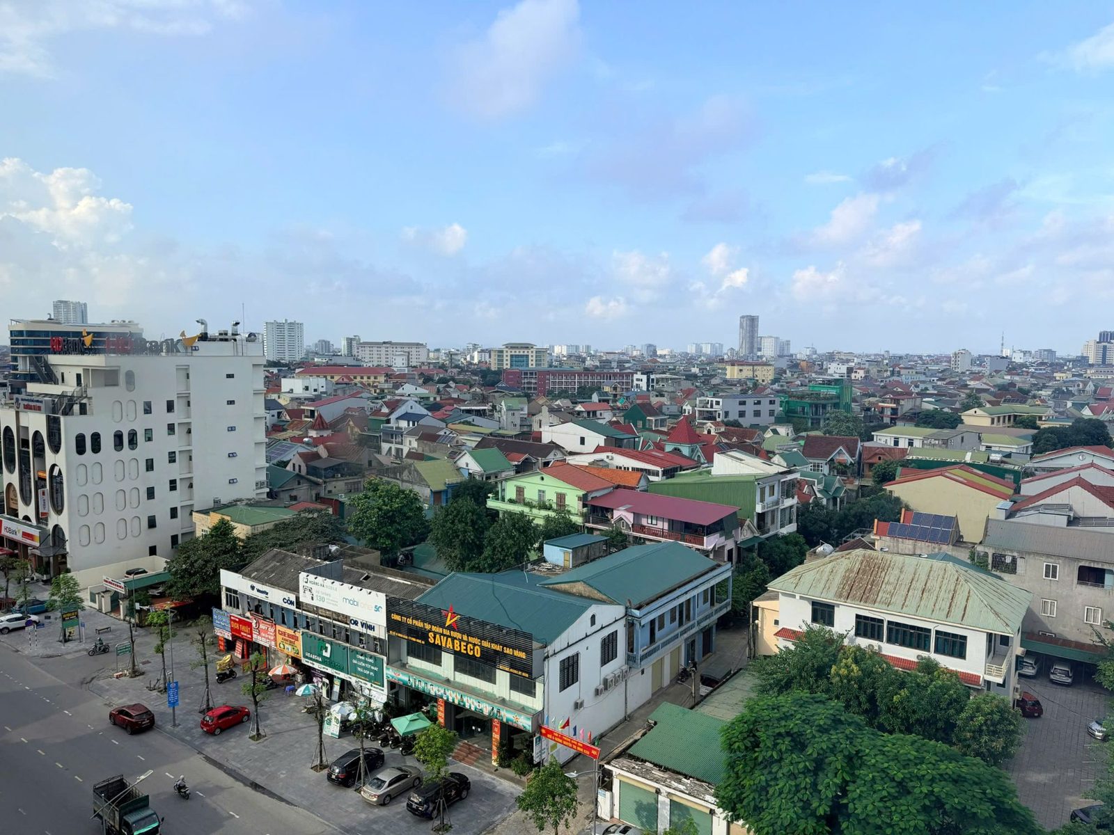 Đường phố và nhà đất trung tâm TP Vinh