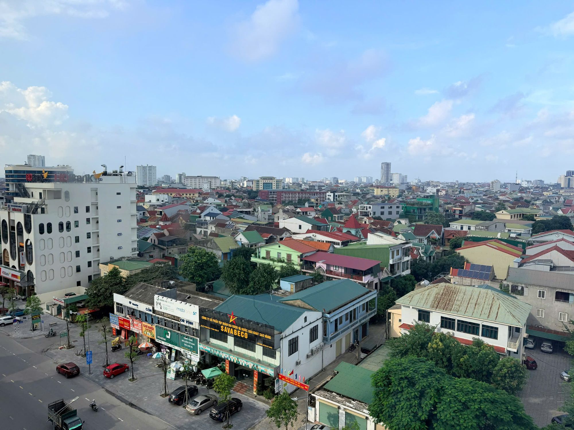 Khu dân cư trung tâm TP Vinh – ảnh thực tế Hoàng Sỹ Sáng chụp